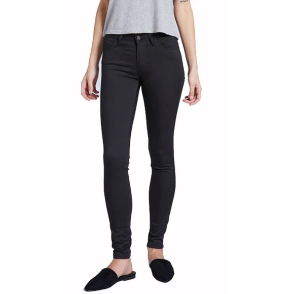 Dish by DU/ER Performance Denim Never Fade Skinny Black Jeans Size 30X28 - Picture 1 of 12
